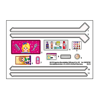 30826785_sparepart/Etikett 70376 "Mein Friseursalon" (Etike